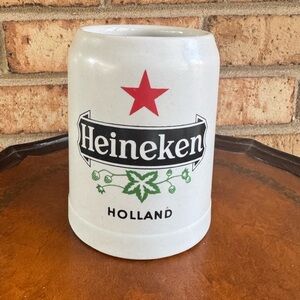 Heineken Beer Stein with Red Star HOLLAND